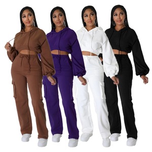 <span class=keywords><strong>Sweat</strong></span>-shirt de <span class=keywords><strong>sport</strong></span> pour <span class=keywords><strong>femme</strong></span> à <span class=keywords><strong>capuche</strong></span> en mélange de coton et de terylène de haute qualité, personnalisé, brodé, couleur unie, veste courte pour l'hiver - Product Image 1
