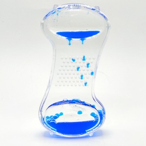 Hot Bán Nhựa Dầu Đồng Hồ Cát Handmade Ba Màu Giọt Chất Lỏng Cát Đồng Hồ Hẹn Giờ Trẻ Em Người Lớn Lỏng Chuyển Động Hẹn Giờ - Product Image 1