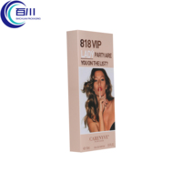 Caja de Regalo Reciclable con Bandeja Interior para Frascos de Perfume, Aceite o Productos Cosméticos para el Cuidado de la Piel, con Varios Logotipos Disponibles