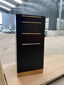 Estación de Trabajo Portátil de MDF Moderna y de Lujo para Salón de Belleza, para Peluquería - Product Image 3