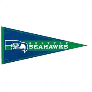 Personalizado de alta calidad Seattle Seahawks NFL Retro Mini banderín