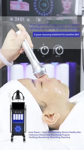 เครื่องทำทรีทเมนต์ผิวหน้าแบบฟองออกซิเจน 11 in 1 พร้อมระบบดูแลผิวด้วยน้ำเจ็ดสี เครื่องวิเคราะห์ผิวแบบฟองออกซิเจน ระบบฉีดสารบำรุงผิว - Product Image 2