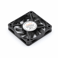Kipas Pendingin 60mmx60mmx10mm 5 V 12 Volt 24 Volt dengan Aliran Udara Besar dan Efisiensi Tinggi untuk Rak Server Industri dan Telekomunikasi.