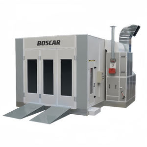 Cabine de pulvérisation de voiture électrique/Diesel/chauffage au gaz 7m * 4m taille standard salle de peinture de voiture salle de pulvérisation à base d'eau - Product Image 2