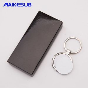 Tùy Chỉnh Sticker Kẽm Hợp Kim Kim Loại Thăng Hoa Keychain Trống, Không Có Khung Ảnh Tối Thiểu Thăng Hoa Kim Loại Keychain - Product Image 4