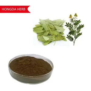 HongDa-extracto de hoja Senna Natural puro, extracto en polvo senósidos 20% Senna