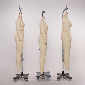 Vestido de fibra de vidrio femenino de tamaño profesional de EE. UU., maniquí, líneas de cuadrícula de cuerpo completo, sastrería, patrón de costura, diseño de moda - Product Image 3