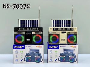 <span class=keywords><strong>Radio</strong></span> Portatile a Energia Solare NS-7007S con USB, TF, AM, FM, SW3, <span class=keywords><strong>Design</strong></span> <span class=keywords><strong>Vintage</strong></span>, Ricaricabile e Pronta per la Spedizione - Product Image 3