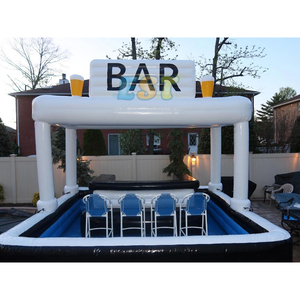 Bar Inflable para Piscina, Carpa de Jardín para Adultos, Fiestas, PVC, Flotante, para Eventos en el Patio Trasero - Product Image 2