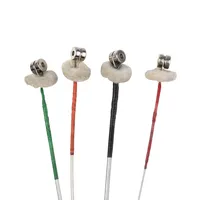 4PCS Double Bass Strings Full Set (G-D-A-E) Double Bass String Steel Core Nickel Wound Ball End Upright Bass