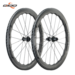 Juego de Ruedas Personalizadas <span class=keywords><strong>GIOO</strong></span> F1 45/58mm con Frenos de Disco Anodizados para Bicicleta de Carretera Urbana, para Ruedas de Bicicleta de Carreras de Carbono 700C - Product Image 6