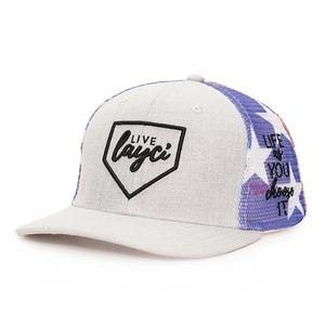 Casquette de camionneur en coton à 6 panneaux, broderie, visière incurvée, chapeau de haute qualité, vente en gros - Product Image 1