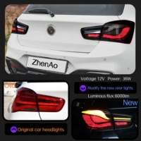 Nuevo en Stock, Luces Traseras LED ZhenAo Plug-and-play Estilo GTS para Serie 1 F20 F21 118i 120i, Ensamblaje de Ajuste Perfecto, 1 Año de Garantía