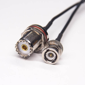 Cavo Coassiale RF BNC Maschio a UHF Femmina con Connettore a Muro RG174 50 Ohm per Antenna e Radio Amatoriale - Product Image 3