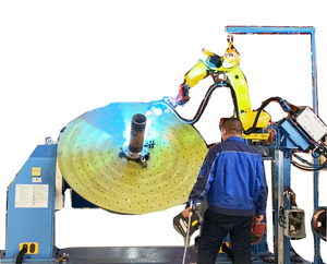 STUAA solusi TURNKEY laser pelacakan robotik otomatisasi pipa flange las TIG MIG - Product Image 5