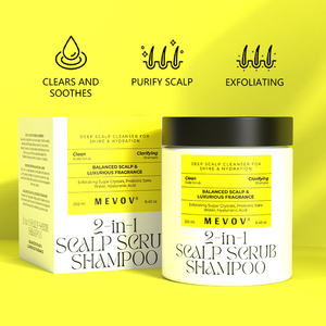 Exfoliante Capilar 2 en 1 de Marca Privada, Exfoliante Hidratante y Limpiador Clarificante para Brillo, Champú - Product Image 3