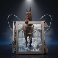 Tapis roulant aquatique pour chevaux EUR PET à prix avantageux, machine d'exercice équine, système d'hydrothérapie équine