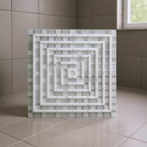 Plataforma para Ducha de 57x57 cm, Blanca, Antideslizante, para Baño - Product Image 3