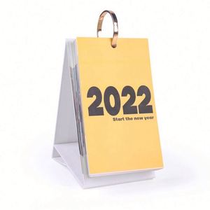 Eco-Friendly Paper Calendar Minimalist Custom Design | Sustainable Promotional <b>Gift</b> for Companies - Product Image 2