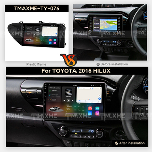 Maisimei เครื่องเล่นดีวีดีระบบแอนดรอยด์หน้าจอแบบพกพาสำหรับรถยนต์ Toyota HILUX 2015 RHD HEAD <span class=keywords><strong>Unit</strong></span> DSP FM 10'' - Product Image 2