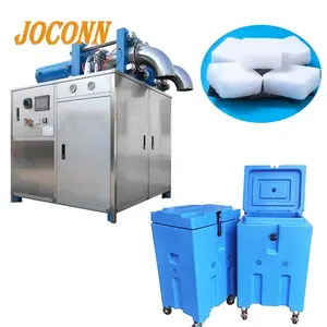 Máquina de fabricación de bloques de hielo seco portátil, máquina de limpieza de hielo seco CO2, fabricación de cubos de hielo industrial