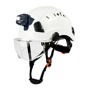 <span class=keywords><strong>Casque</strong></span> de Sécurité Industriel avec Visière et Cache-Oreilles, <span class=keywords><strong>Casque</strong></span> de <span class=keywords><strong>Chantier</strong></span> Ventilée pour Protection de la Tête au Travail (Norme ANSI) - Product Image 1
