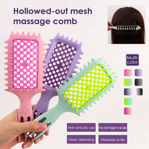 Pettini a Cuscino d'Aria in Paglia di Grano all'Ingrosso per Extension Spazzola Definisci Ricci per Styling Capelli Ricci Spazzola Districante per Donna Uomo - Product Image 3