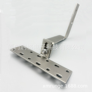 Support de montage solaire en acier inoxydable réglable pour toit avec traitement par sablage - Product Image 1
