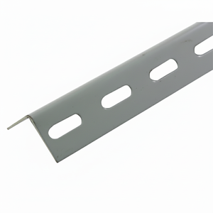 AISI 304 Stainless Steel 250 cm Bolt-On <b>Corner</b> Post for Efficient <b>Shelving</b> <b>Units</b> - Product Image 1