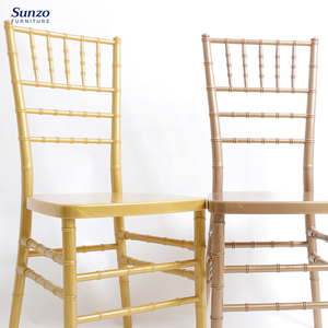 Silla Chiavari Apilable Dorada Transparente <span class=keywords><strong>para</strong></span> Bodas y Eventos, Venta al Por Mayor - Product Image 6