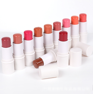 Sans logo Pink Blush Stick Private Label <span class=keywords><strong>Mini</strong></span> Cheek Blush Rose Stick Shimmer Matte Cream Blush Logo personnalisé Maquillage Blush - Product Image 5