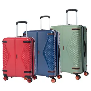 Verage King Size Abs Pc Hardside Duurzame Verwijderbare Spinner Wielen Koffer 29 Trolley Tas Voor Reizen