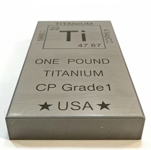 Meilleur <span class=keywords><strong>prix</strong></span> CP GR1 Ti Pure Ti GR1 1 <span class=keywords><strong>KILO</strong></span> Lingot de <span class=keywords><strong>titane</strong></span> 99,5% Pur Plaque de <span class=keywords><strong>titane</strong></span> de collection - Product Image 2