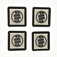 Écussons en TPU personnalisés avec logo 3D en relief, étiquettes écologiques pour vêtements en jean, accessoires de vêtement thermocollants, vente en gros OEM
