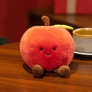 ตุ๊กตาหิมะต้นคริสต์มาสของเล่นตุ๊กตาหิมะลูกโลกทำจากผ้าฝ้าย PP ตุ๊กตานุ่มพิเศษความสูง30ซม. ต้นคริสต์มาสอีฟแอปเปิ้ล - Product Image 6