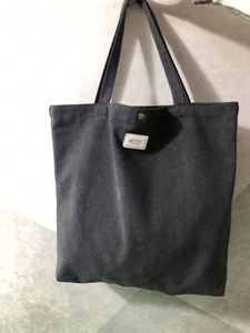 Custom Tote Bag for Women, Canvas Tote Bag with 2 Inner Pockets, Reusable Grocery <b>Shopping</b> <b>Cloth</b> Bags with Embroidery - Product Image 5