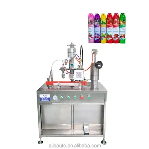 Aile Zonnebrandspray En Verfspray Aerosol Vulmachine Luchtverfrisser Pu Schuim Aerosol Body Spray Kleine Vulmachine