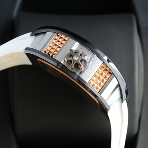 Luxury RMGold Pointer Devil's Hand Ceramic Tourbillon Men's Business <b>Watch</b> Mechanical <b>Watch</b> - Product Image 2