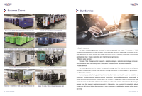 Générateur silencieux au gaz naturel 200kW 300kW 400kW 500kW, station d'alimentation de secours industrielle pour usine et chantier CE ISO