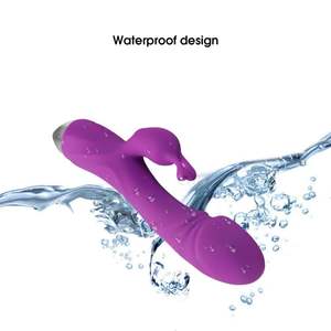 Honlovy Dildo Rabbit Bunny Vibrator Günstige Sexspielzeug für Erwachsene Kostenlose Proben <span class=keywords><strong>in</strong></span> <span class=keywords><strong>Sex</strong></span> produkten G-Punkt Klitoris Vibrator für Frauen - Product Image 5
