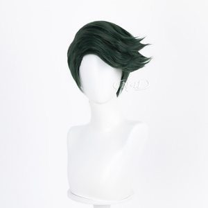 Peluca de Cosplay de <span class=keywords><strong>Kishibe</strong></span> de JoJo's Bizarre Adventure: Diamond Is Unbreakable, Color Castaño Claro, para Comic-Con - Product Image 2