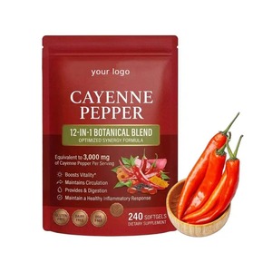 Private Label Manufacturer Capsicum Extract Cayenne Pepper Support Supplement Capsaicin Complex Softgel <strong>Capsules</strong> - Product Image 1