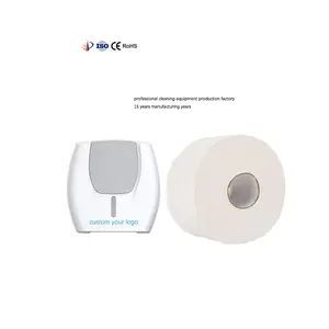 Neues Design kundenspezifischer Marken-Toilettenpapier-Rollenspender mit Verschluss Jumbo-Rolle kommerzieller Toilettenpapierspender wandmontiert