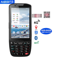 Dongji Star Robuste PDA Android 13 4G + 64G 2D Barcode Scanner 4G-LTE Wifi Bluetooth Portable terminal de collecte de données