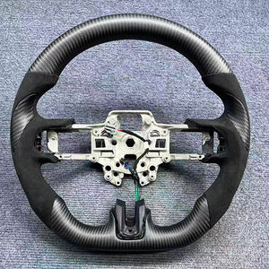 Volante de fibra de carbono LED personalizado para accesorios de coche para <span class=keywords><strong>Ford</strong></span> <span class=keywords><strong>Mustang</strong></span> 2012 <span class=keywords><strong>2014</strong></span> 2013 2023 2024 2025 - Product Image 4