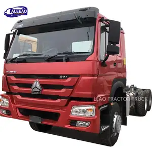 Çin SINOTRUCK kullanılan traktör kamyon 6x4 kamyon kafa HOWO 371HP Prime Mover 375hp kamyon traktör 8*4