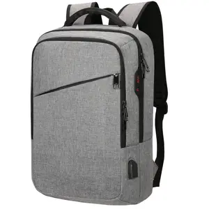 大容量防水艺术印花耐用青少年库存软背Usb便携式旅行15.6英寸笔记本背包