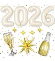 Kit de 11 ballons pour bouteille, 40 pouces, chiffres en aluminium à l'hélium QS-20261291, pour Fête du Nouvel An et Remise de Diplôme