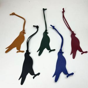 Cute Bird Shape <b>Charm</b> Pu Leather Animal for Car Handbag Multi Color Bag Decoration & <b>Keyring</b> Pendant Gift - Product Image 2