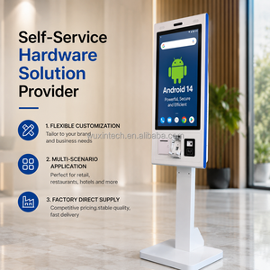 Terminal de Pedidos de Autoservicio con Pantalla Táctil de 21.5, 24, 27 y 32 Pulgadas para Minoristas, Máquina de Autopago para KFC y <span class=keywords><strong>McDonald</strong></span>'<span class=keywords><strong>s</strong></span> - Product Image 2